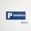 Panneau Parking clientèle 220x90mm – Panneau parking