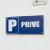 Panneau Parking privé 220x90mm – Panneau parking