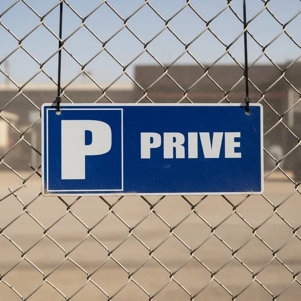 Panneau Parking privé 220x90mm – Panneau parking