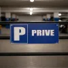Panneau Parking privé 220x90mm – Panneau parking