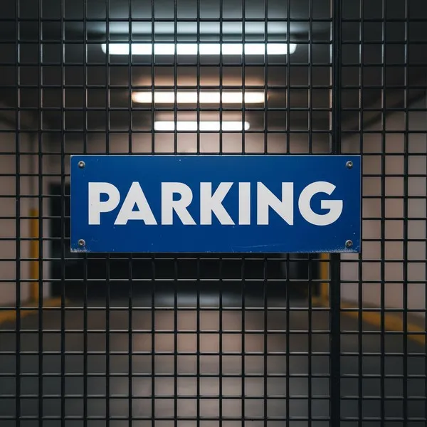 Panneau Parking Signalétique Stationnement Extérieur Aluminium