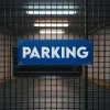 Panneau Parking Signalétique Stationnement Extérieur Aluminium