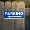 Panneaux de signalisation : Parking, Chasse Gardée et Réglementation