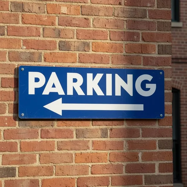 Panneaux de signalisation : Parking, Chasse Gardée et Réglementation
