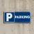 panneau signalétique"parking" – Panneau parking