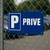Panneau Parking Privé Alu Bleu – Signalétique Stationnement