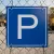 Panneau Parking privé alu - Signalétique stationnement interdit