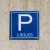 Panneau Parking 2 roues 500x500mm – Panneau parking