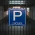 Panneau Parking 2 roues 500x500mm – Panneau parking