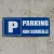 Panneau Parking non surveillé – Panneau parking