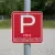 Panneau parking privé accès interdit – Signalétique extérieure