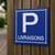 Parking Livraisons Zone Réservée | Panneau Signalétique Accès