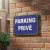 Panneau Parking privé accès réservé – Signalétique stationnement