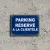 Panneau parking réservé clients aluminium extérieur - Signalétique