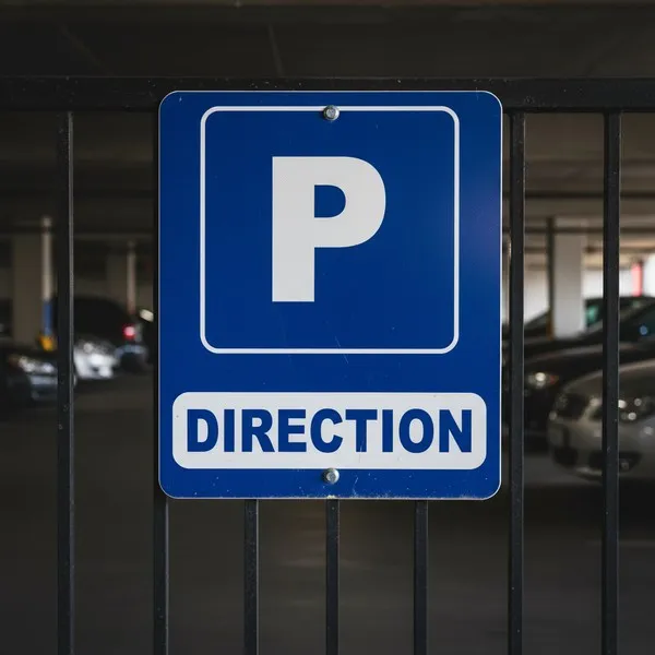 Panneau Parking direction – Panneau parking
