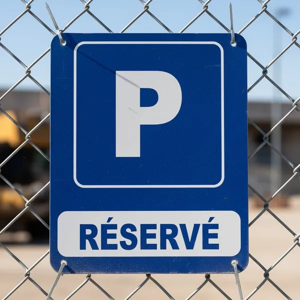 Panneau Parking réservé – Panneau parking