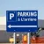 Panneau Parking à l'arrière à gauche – Panneau parking