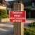 Panneau Parking privé dépot d'ordures Interdit – Panneau parking