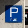 Parking Handicapé PMR – Panneau Stationnement Réservé