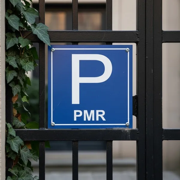Parking Handicapé PMR – Panneau Stationnement Réservé