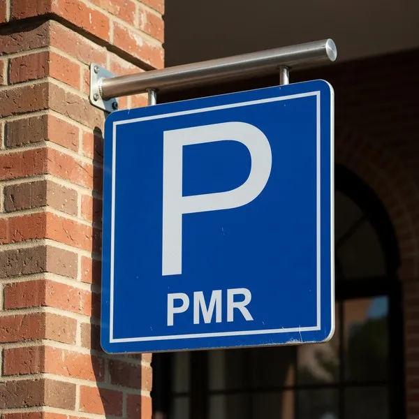 Parking Handicapé PMR – Panneau Stationnement Réservé