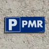 Panneau signalétique Parking PMR avec pictogramme handicapé