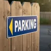 Panneau Parking Flèche Gauche | Signalétique Directionnelle