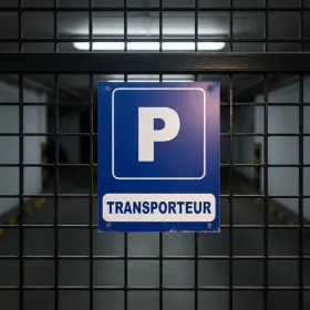 Panneau Parking Transporteur – Panneau parking