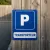 Panneau Parking Transporteur – Panneau parking