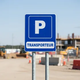 Panneau Parking Transporteur – Panneau parking