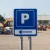 Panneau parking flèche gauche – Signalétique directionnelle