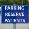 Panneau Parking réservé patients – Panneau parking