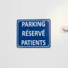 Panneau Parking réservé patients – Panneau parking