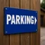 Panneau Parking flèche droite en aluminium | Signalétique extérieure
