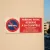 Panneau parking client, réservé à la clientèle