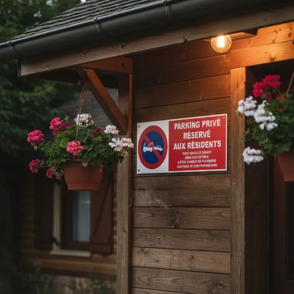 Parking Privé Résidents – Stationnement Interdit Non-Résidents