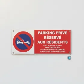 Parking Privé Résidents – Stationnement Interdit Non-Résidents