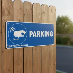 Panneau Parking sous vidéo surveillance – Panneau parking