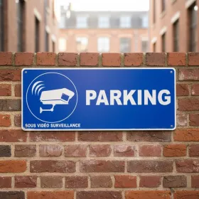 Panneau Parking sous vidéo surveillance – Panneau parking