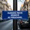 Panneau parking privé réservé au personnel – Panneau parking
