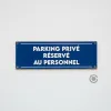 Panneau parking privé réservé au personnel – Panneau parking