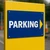 Panneau Parking flèche droite | Signalétique extérieure directionnelle