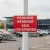 Panneau parking réservé locataires aluminium 300x200mm