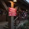 Panneau Parking Reserve AUX Clients DE L'HOTEL – Panneau parking