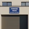 Panneau parking privé stationnement interdit- Défense d’entrer