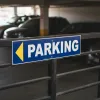 Panneau Parking Flèche Gauche | Signalisation Directionnelle