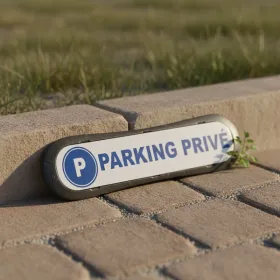 Plaque parking privé personnalisée – Signalétique voiture