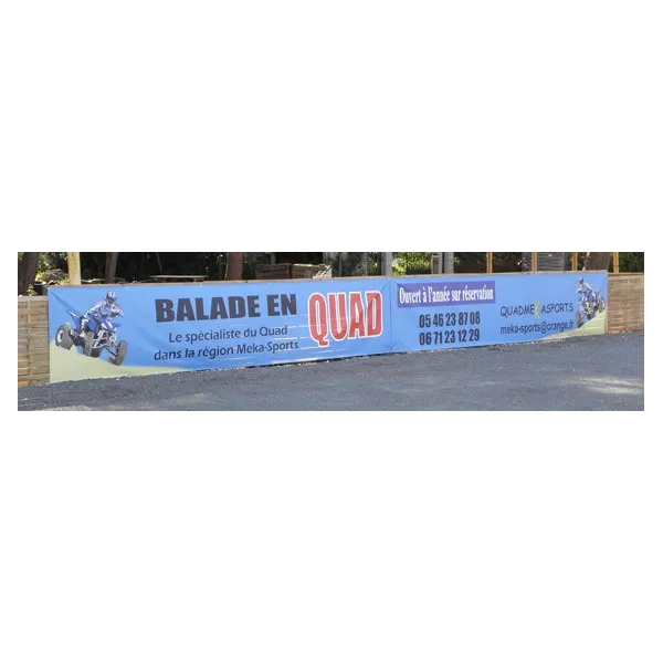 Banderole personnalisée 6000x600mm-Banderoles-Panneaux Signalétiques