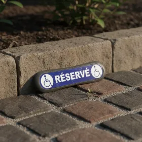 Plaque de parking Handicapé – Signalétique Parking Réservé PMR