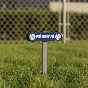 Signalétique Plaque Parking Handicapé PMR – Place Accessible